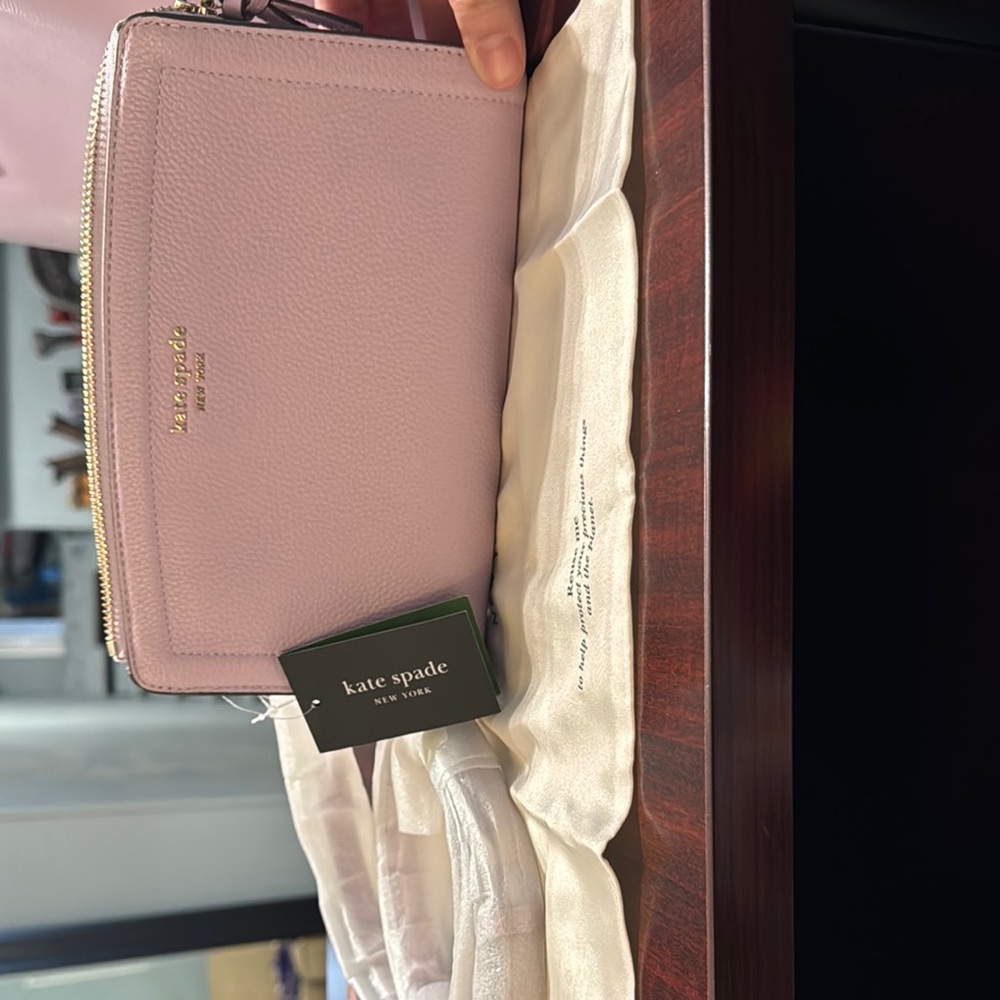 Kate Spade Purple Leather Women's Bag-NWT
